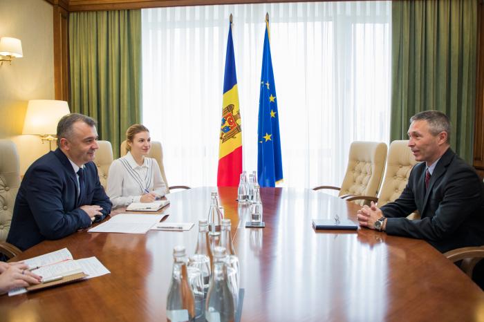 Cooperarea dintre Republica Moldova și Slovacia, discutată de premierul Ion Chicu și Ambasadorul Slovaciei, Dusan Dacho