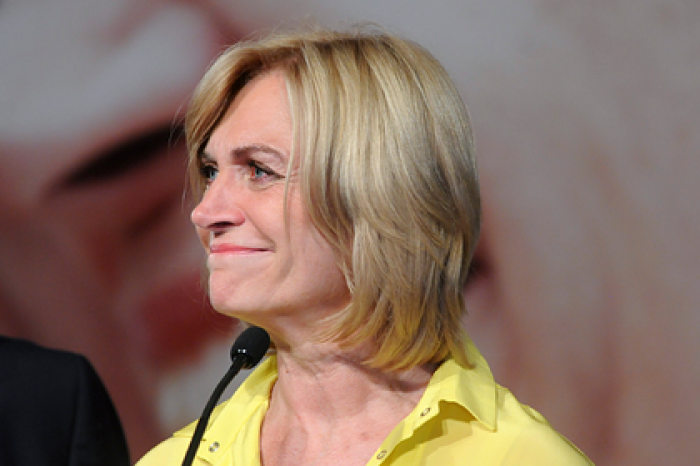 Мэр сбежала от журналистов во время интервью