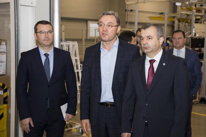 Premierul Ion Chicu, la ZEL Orhei: „Asemenea platforme industriale trebuie să apară în fiecare centru raional din ţară”