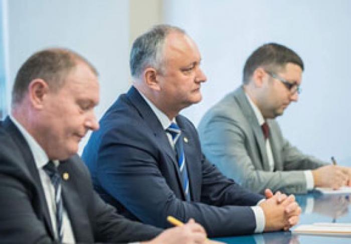 ПРЕЗИДЕНТ ИГОРЬ ДОДОН: МОЛДОВА ДОЛЖНА ИДТИ ПО ПУТИ ВНЕДРЕНИЯ ЕВРОПЕЙСКИХ РЕФОРМ
