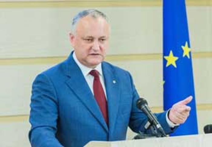 ПРЕЗИДЕНТ ИГОРЬ ДОДОН СЧИТАЕТ, ЧТО ВЕРОЯТНОСТЬ ОТСТАВКИ ПРАВИТЕЛЬСТВА И ДОСРОЧНЫХ ВЫБОРОВ «ОЧЕНЬ ВЫСОКА»