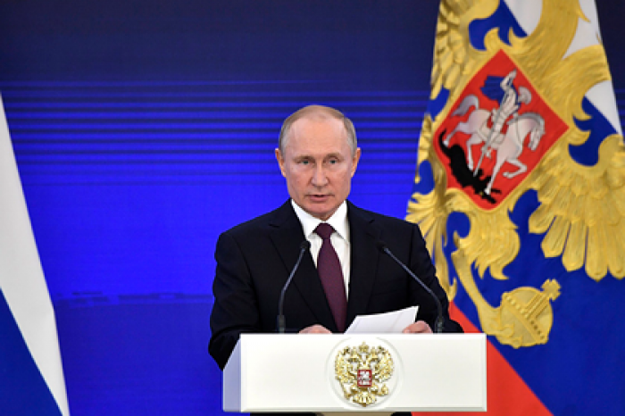 Путин рассказал о ведущих войну с русским языком «пещерных русофобах»