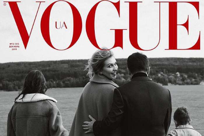 Зеленский и его жена попали на обложку Vogue