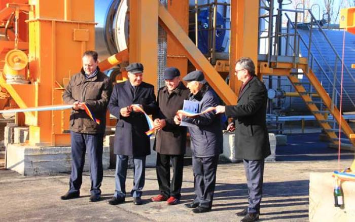 КОМПАНИЯ DROMAS CONS ПУСТИЛА НОВЫЙ ЗАВОД МОЩНОСТЬЮ 160 ТОНН АСФАЛЬТОВОГО ПОКРЫТИЯ В ЧАС