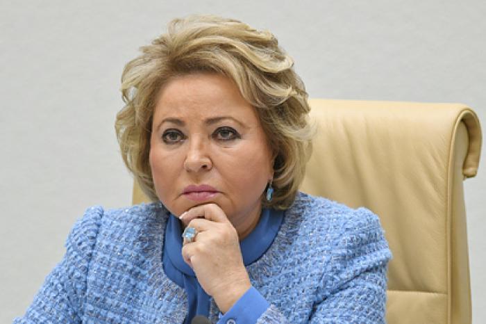 Матвиенко анонсировала ответные меры на санкции США против «Северного потока-2»
