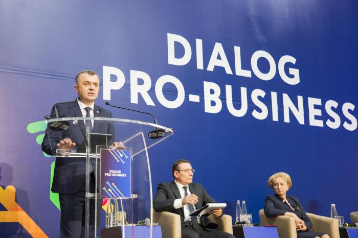 Premierul Ion Chicu a participat la „Dialog Pro-Business”