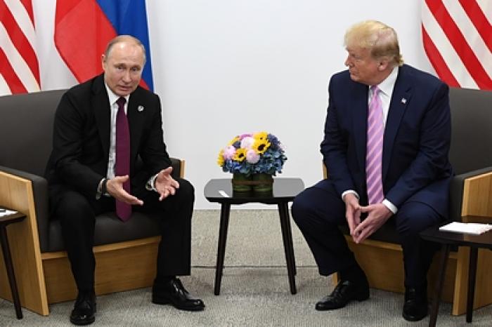 Путин поблагодарил Трампа за помощь в предотвращении терактов в России