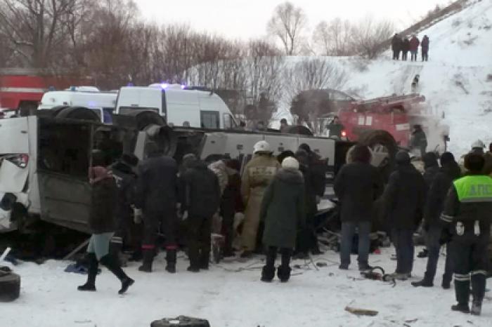 Раскрыты обстоятельства спасения 10 пассажиров в ДТП с автобусом в Забайкалье