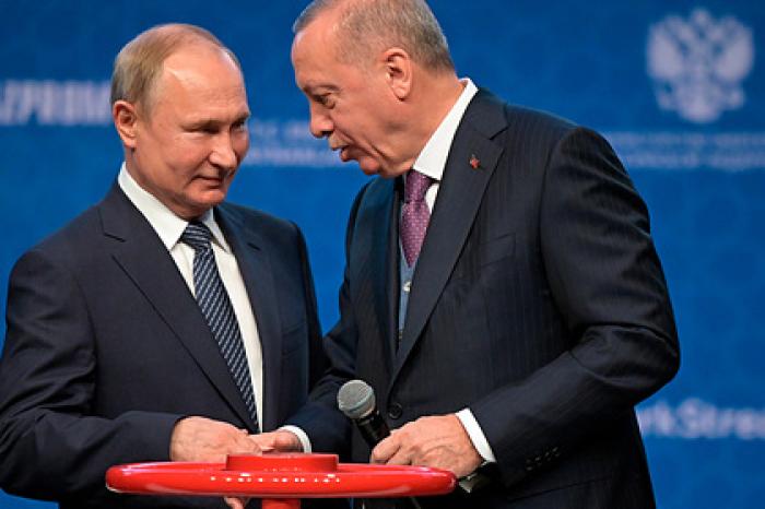 Эрдоган вспомнил русскую пословицу рядом с Путиным