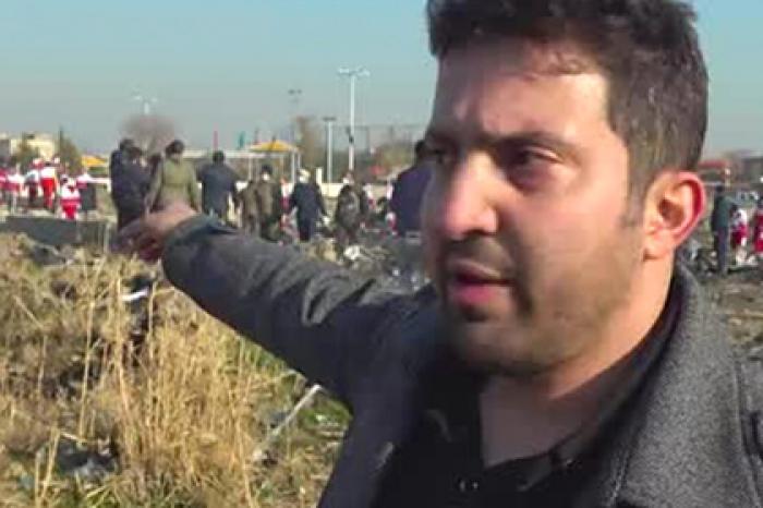 Очевидец рассказал о последних секундах полета украинского самолета