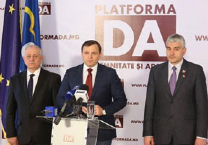 «ПЛАТФОРМА DA» ПРИЗЫВАЕТ «ВСЕ ДЕМОКРАТИЧЕСКИЕ СИЛЫ МОЛДОВЫ ВЫДВИНУТЬ ЕДИНОГО КАНДИДАТА НА ПРЕЗИДЕНТСКИХ ВЫБОРАХ»