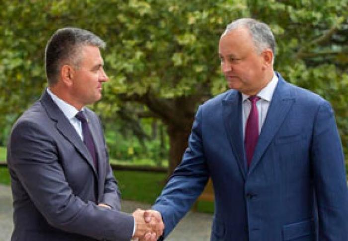ПРЕЗИДЕНТ МОЛДОВЫ И ЛИДЕР ПРИДНЕСТРОВЬЯ ОБСУДИЛИ ВОПРОС УРЕГУЛИРОВАНИЯ ТРАНСПОРТНОГО СООБЩЕНИЯ