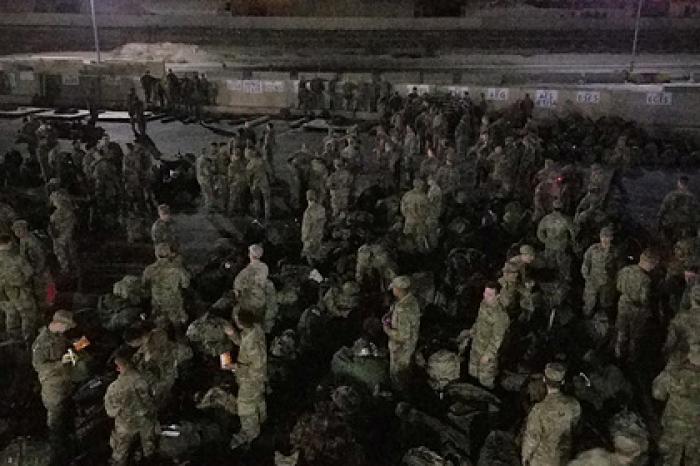 США начнут вывод войск с базы в Кувейте