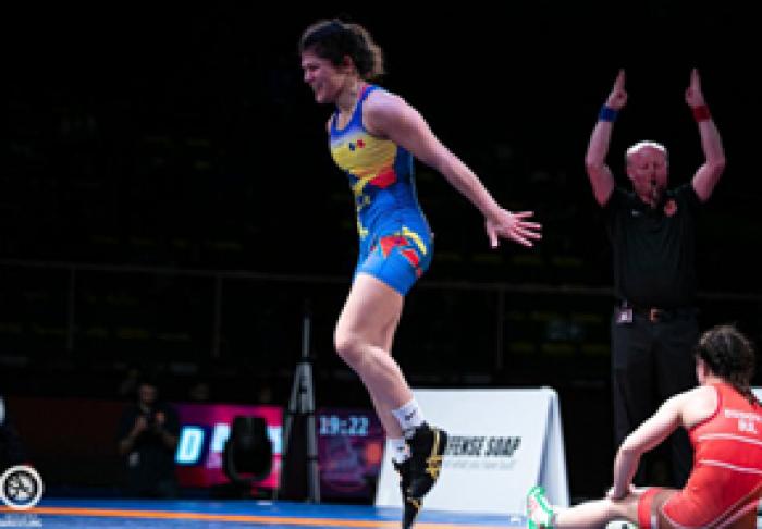 МОЛДАВСКАЯ СПОРТСМЕНКА АНАСТАСИЯ НИКИТА ВЫИГРАЛА ЧЕМПИОНАТ ЕВРОПЫ ПО ЖЕНСКОЙ БОРЬБЕ