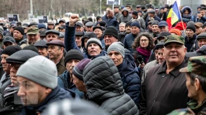 Протест ветеранов конфликта на Днестре в столице: лозунги, требования, заявления