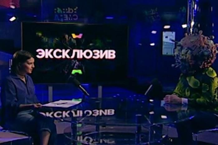 Российский канал взял интервью у «коронавируса»