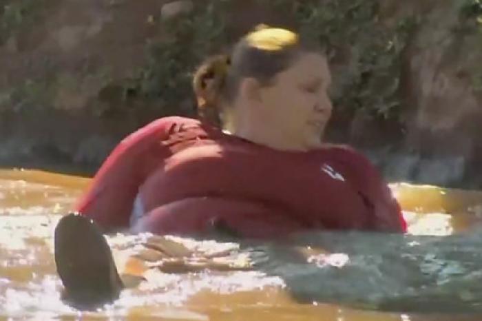 Участница шоу о похудении сломала ногу во время съемок и продолжила борьбу