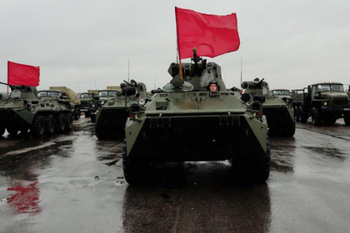 Готовившиеся к параду Победы войска возвращены в части