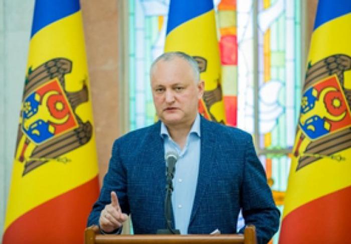 ПРЕЗИДЕНТ ИГОРЬ ДОДОН ПОПРОСИЛ СОГРАЖДАН НЕ ПРИЕЗЖАТЬ НА ПАСХУ, А ПОЛИТИКОВ - ВВЕСТИ МОРАТОРИЙ НА ДИСКУСИИ