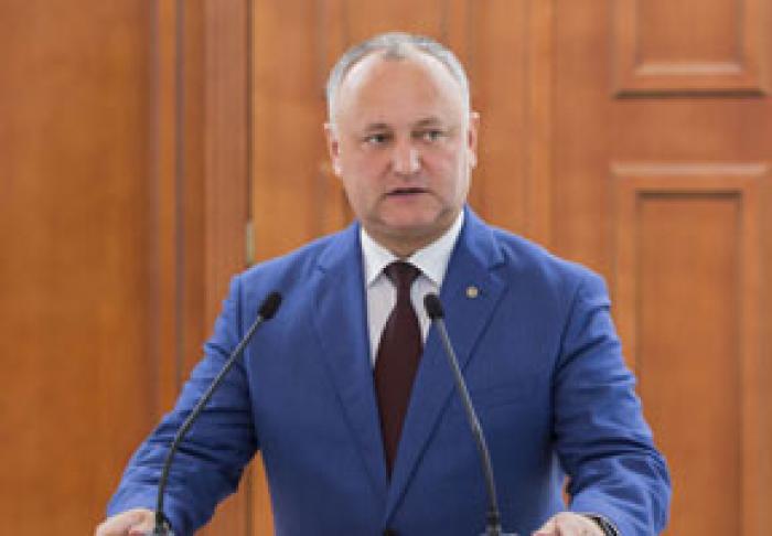 ПРЕЗИДЕНТ ИГОРЬ ДОДОН СЧИТАЕТ, ЧТО В 2020 ГОДУ ВВП МОЛДОВЫ СОКРАТИТСЯ ПРИМЕРНО НА 3%