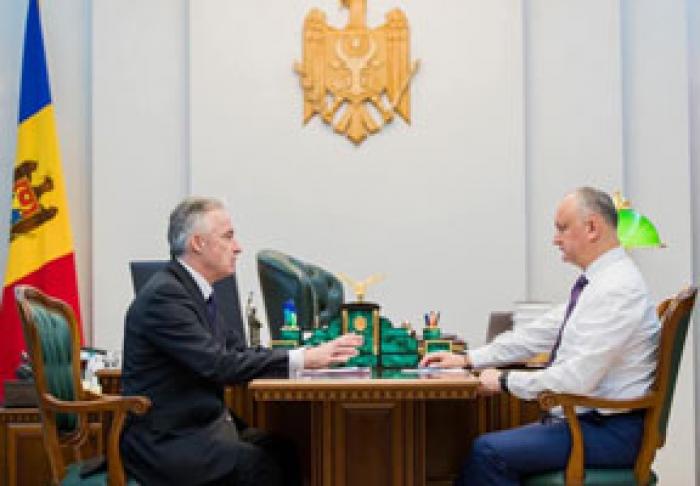 ПРЕЗИДЕНТ ИГОРЬ ДОДОН СООБЩИЛ В СОЦИАЛЬНЫХ СЕТЯХ, ЧТО ПРОВЕЛ ВСТРЕЧУ СО СВОИМ СОВЕТНИКОМ