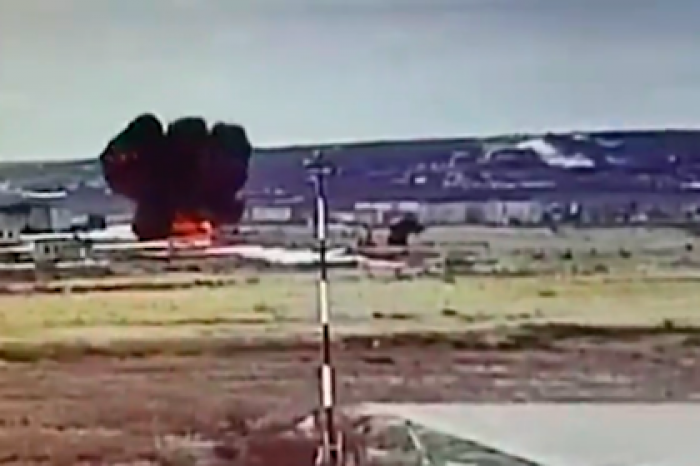 Названа причина катастрофы вертолета ВКС России