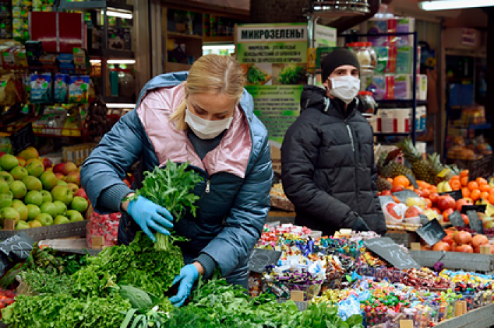 Названы полезные в условиях эпидемии коронавируса продукты