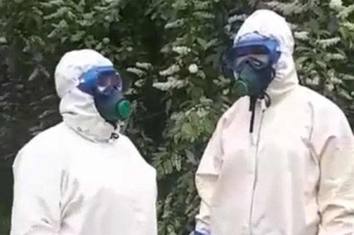 Российских медсестер закидали камнями в обсерваторе