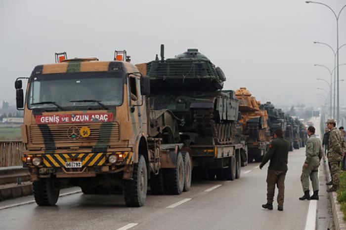 В Сирии взорвали турецкий конвой