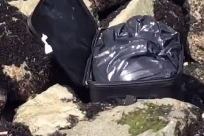 Юный блогер снимал видео про загадочный чемодан на берегу и нашел труп