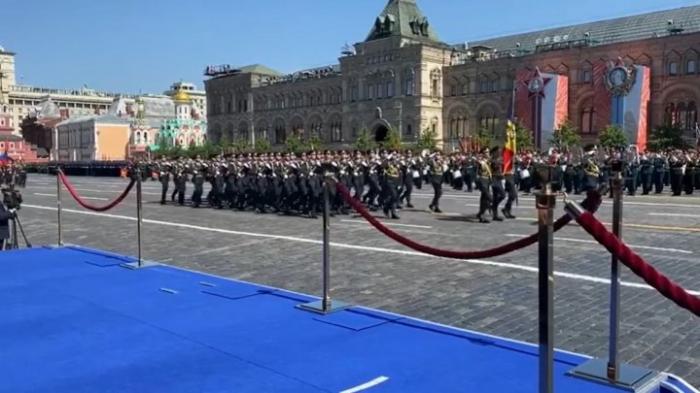 Парад Победы в Москве: по Красной площади прошли 75 военнослужащих Молдовы (ВИДЕО)