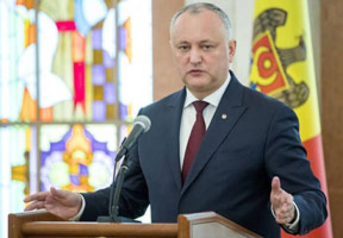 ПРЕЗИДЕНТ МОЛДОВЫ ЗАЯВИЛ, ЧТО ПОДДЕРЖИВАЕТ ПОСТОЯННЫЙ И КОНСТРУКТИВНЫЙ ДИАЛОГ С ЛИДЕРОМ ПРИДНЕСТРОВЬЯ