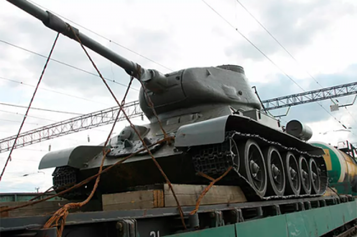 Россиянин выставил на продажу танк Т-34