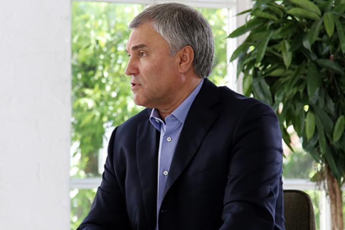 Володин высказался о разблокировке Telegram