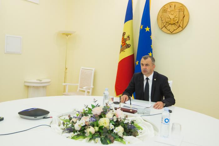 Premierul Ion Chicu a condus ședința Guevrnului