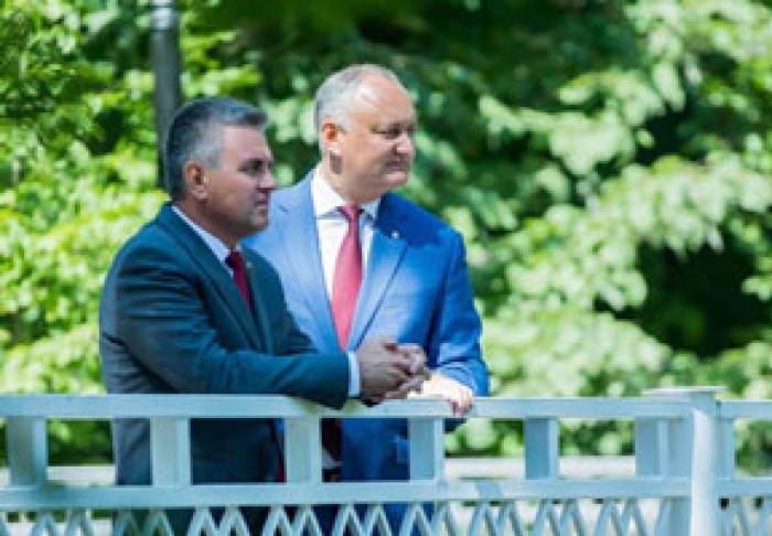 ПРЕЗИДЕНТ МОЛДОВЫ И ЛИДЕР ПРИДНЕСТРОВЬЯ ПОДТВЕРДИЛИ ВАЖНОСТЬ ПРОВОДИМОЙ МИРОТВОРЧЕСКОЙ ОПЕРАЦИИ НА ДНЕСТРЕ