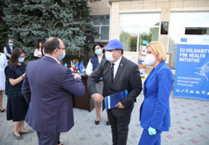 ПРИ ПОДДЕРЖКЕ ЕВРОСОЮЗА В ГАГАУЗИЮ ДОСТАВЛЕНА ПАРТИЯ МЕДИЦИНСКОГО ЗАЩИТНОГО СНАРЯЖЕНИЯ