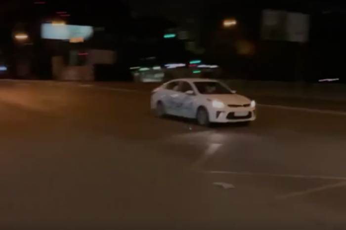 Российский таксист устроил GTA-заезд и попал на видео