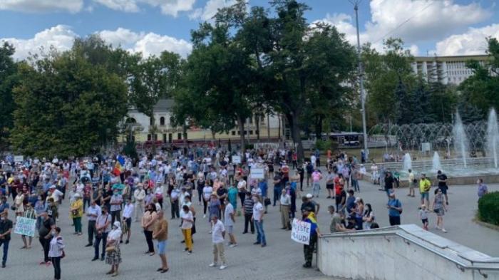 Аграрии провели повторную акцию протеста в Кишиневе