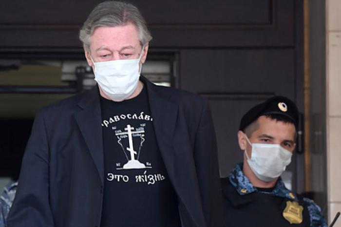 Ефремов выступил с речью в суде