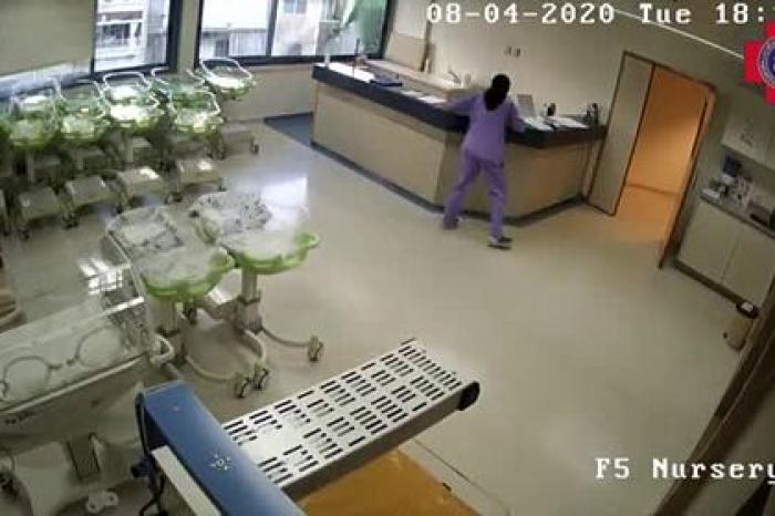 Камеры засняли момент разрушения госпиталя с людьми во время взрыва в Бейруте