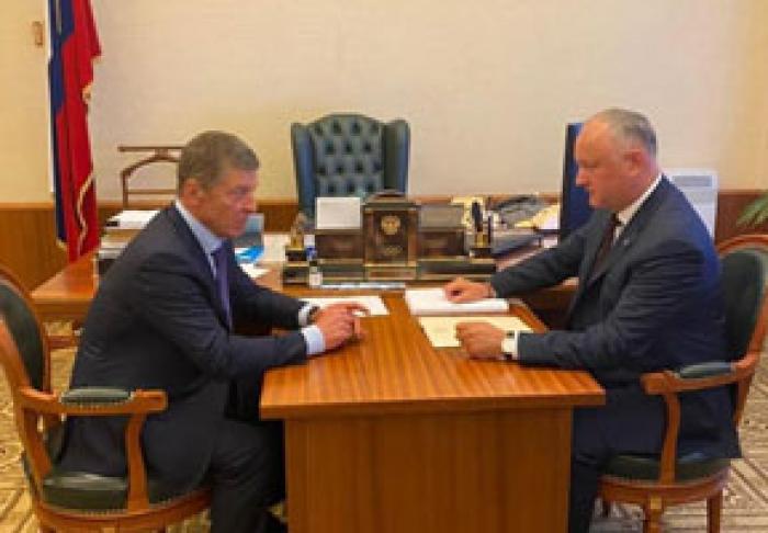 ПРЕЗИДЕНТ РМ И СПЕЦПРЕДСТАВИТЕЛЬ ПРЕЗИДЕНТА РФ ВТОРОЙ РАЗ ЗА ПОЛТОРА МЕСЯЦА ОБСУДИЛИ ВОПРОСЫ РАЗВИТИЯ ТОРГОВО-ЭКОНОМИЧЕСКИХ ОТНОШЕНИЙ