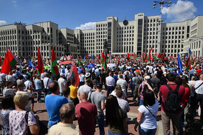 Россия ответила на призыв не вмешиваться в ситуацию в Белоруссии