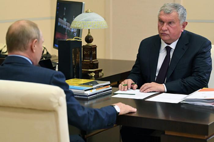 Сечин подарил Путину «лучшую в мире нефть»