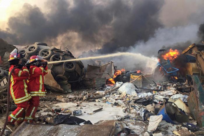 Стало известно о сотнях пострадавших при взрыве в Бейруте