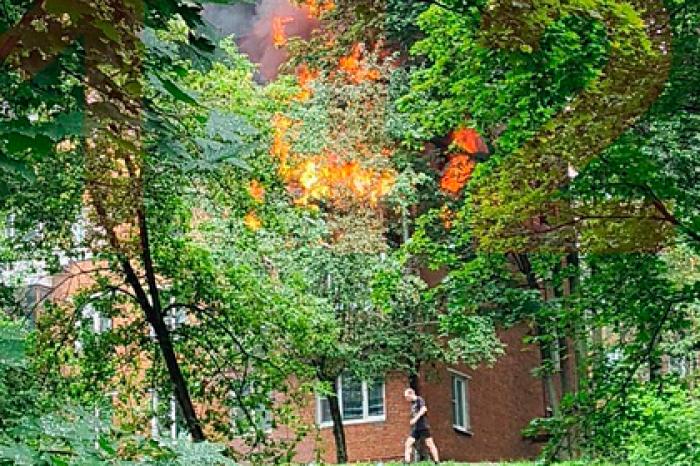 Взрыв прогремел в жилом доме в Москве