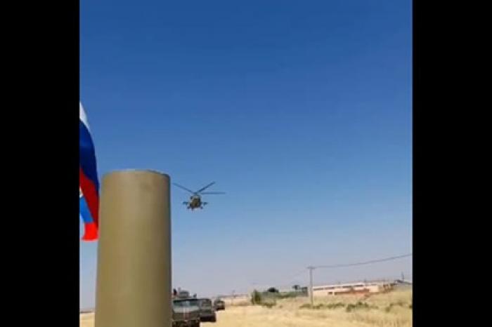 «Жесткий прессинг» военных США под российским вертолетом в Сирии попал на видео