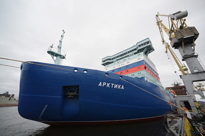 Атомный ледокол «Арктика» отправят на ледовые испытания