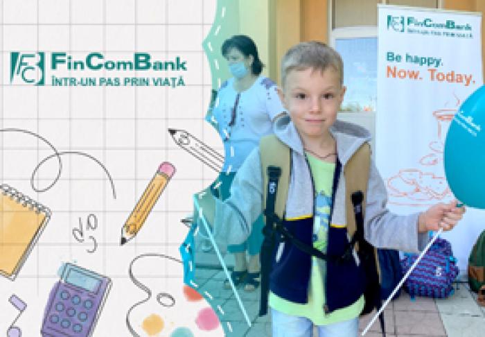 FinComBank поддерживает кампанию «Donează un ghiozdan călător» второй год подряд