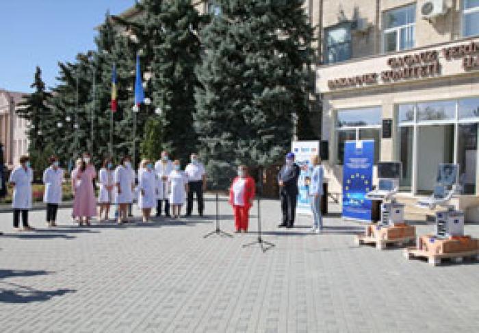 НА СРЕДСТВА ЕВРОСОЮЗА ДЛЯ БОЛЬНИЦ ГАГАУЗИИ ПРИОБРЕТЕНЫ ДВА АППАРАТА УЗИ